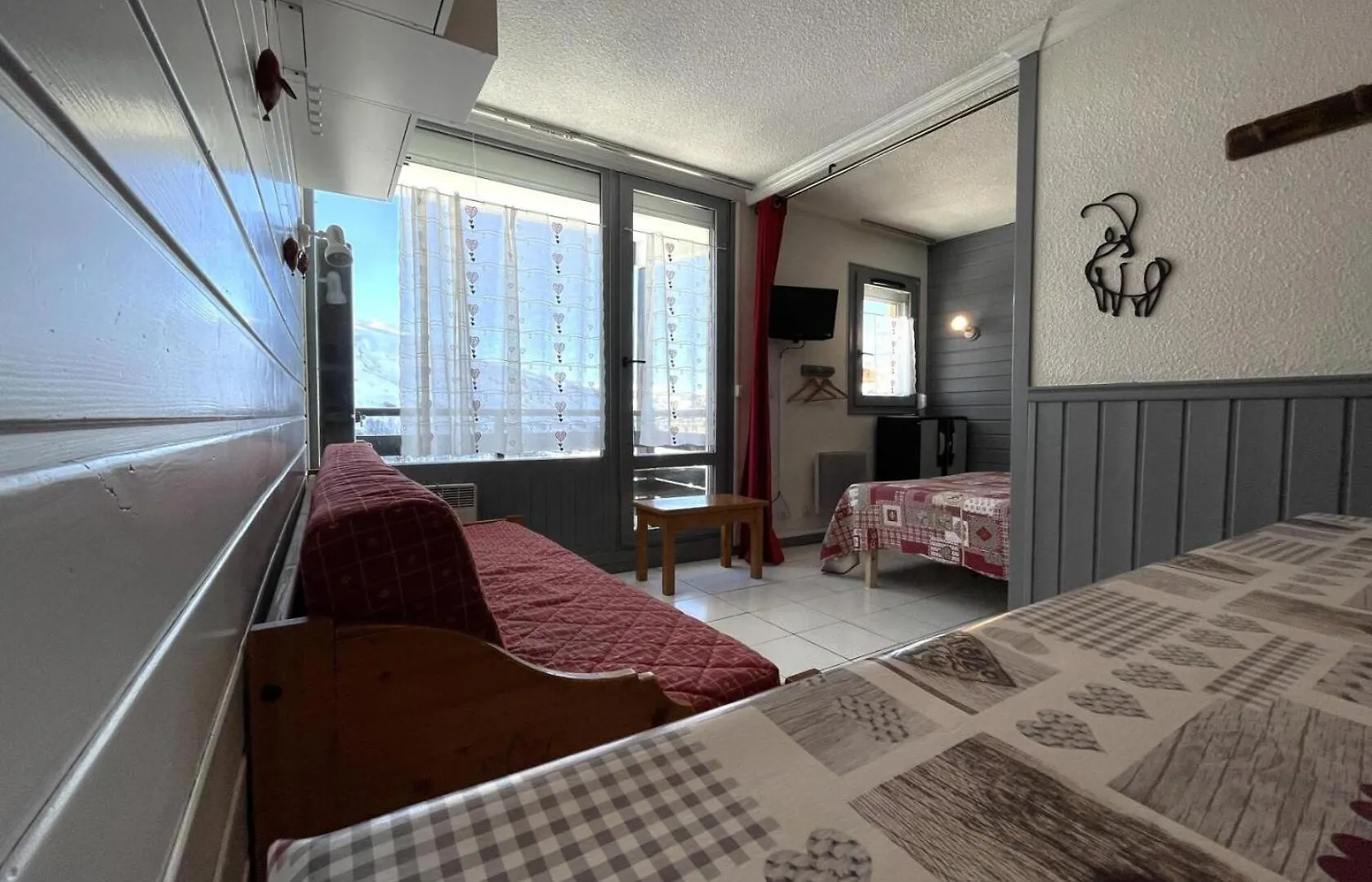 Residence Villaret - Grand Studio 4 Personnes Aux Menuires - Acces 3 Vallees Mae-5734 Saint-Martin-de-Belleville 0*,