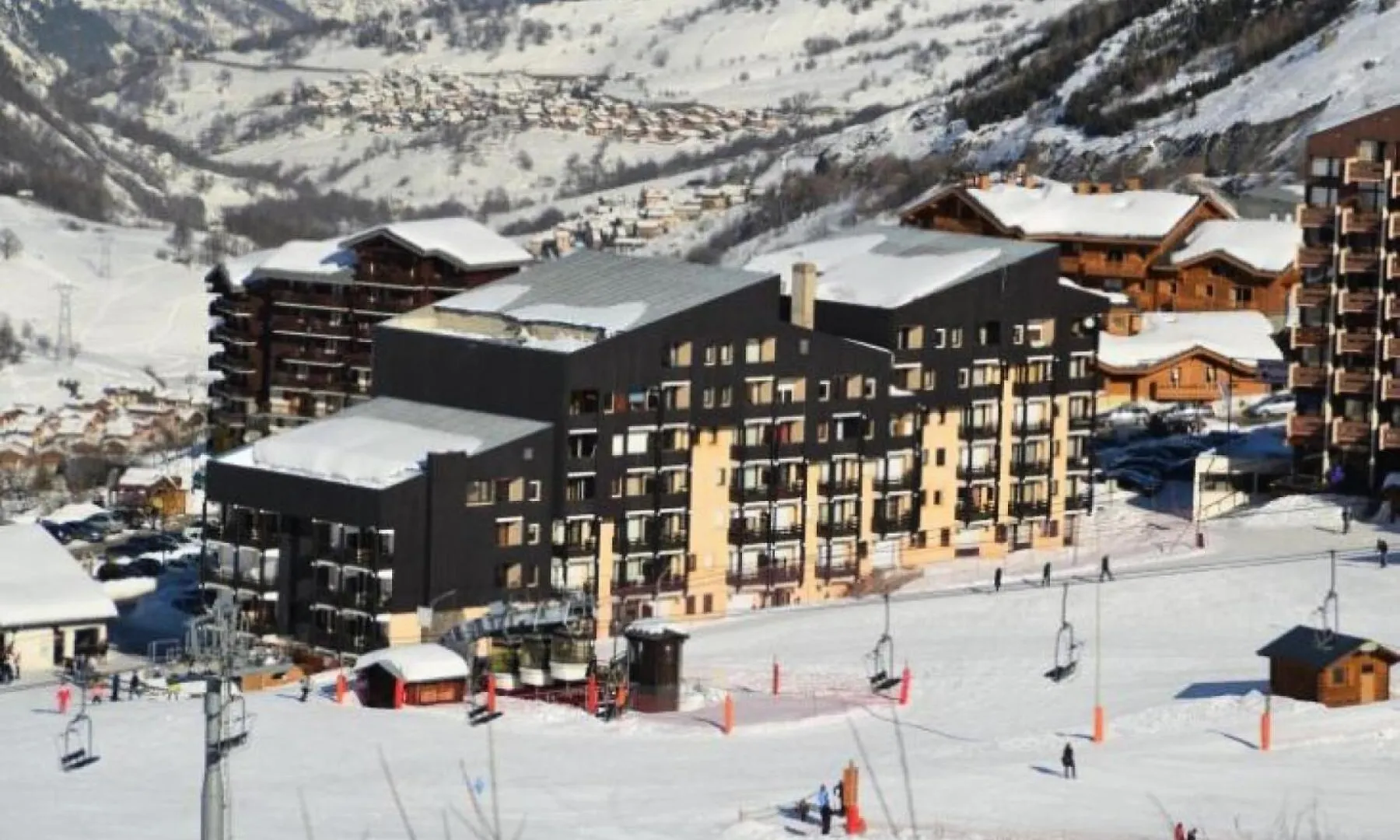 Residence Villaret - Grand Studio 4 Personnes Aux Menuires - Acces 3 Vallees Mae-5734 Saint-Martin-de-Belleville