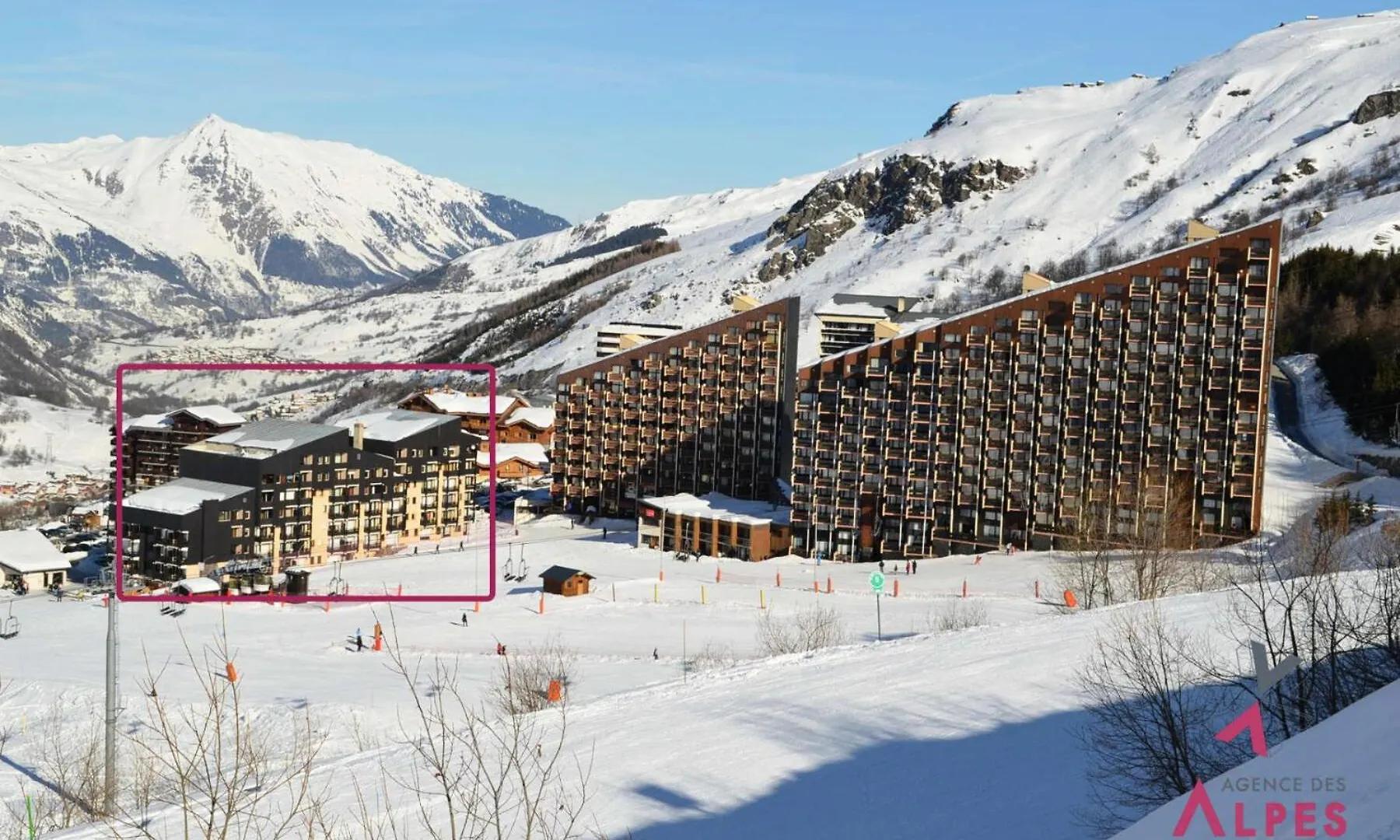 Apartment Residence Villaret - Grand Studio 4 Personnes Aux Menuires - Acces 3 Vallees Mae-5734 Saint-Martin-de-Belleville France